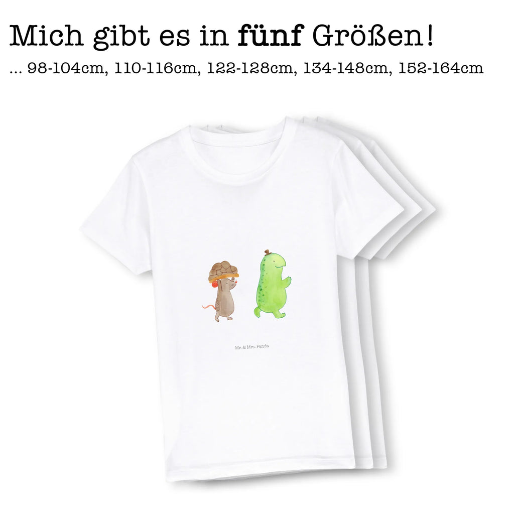 Organic Kinder T-Shirt Schildkröte & Maus Kinder T-Shirt Mädchen, Kinder T-Shirt, Kinder T-Shirt Jungen, Schildkröte, Freunde, Beste Freundinnen, Beste Freunde, Freundinnen, Maus