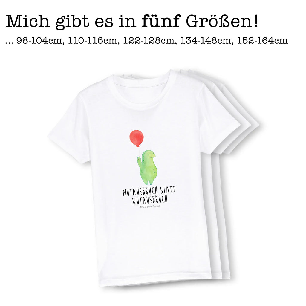 Organic Kinder T-Shirt Schildkröte Luftballon Kinder T-Shirt, Kinder T-Shirt Jungen, Kinder T-Shirt Mädchen, Schildkröte, Schildkröten, Motivationsspruch, Motivation, Mutausbruch
