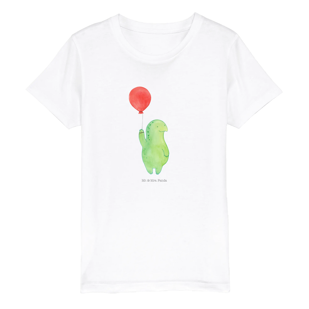 Organic Kinder T-Shirt Schildkröte Luftballon Kinder T-Shirt, Kinder T-Shirt Jungen, Kinder T-Shirt Mädchen, Schildkröte, Schildkröten, Motivationsspruch, Motivation, Mutausbruch