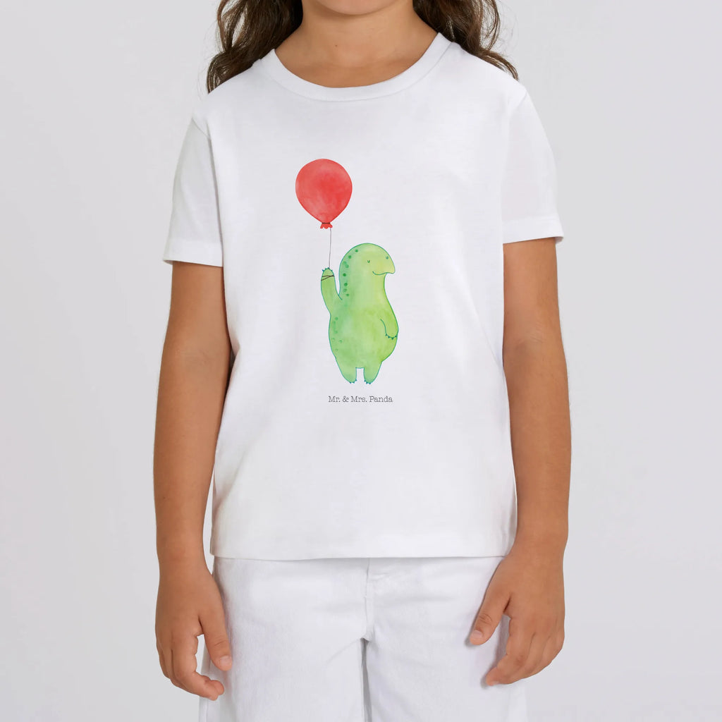 Organic Kinder T-Shirt Schildkröte Luftballon Kinder T-Shirt, Kinder T-Shirt Jungen, Kinder T-Shirt Mädchen, Schildkröte, Schildkröten, Motivationsspruch, Motivation, Mutausbruch