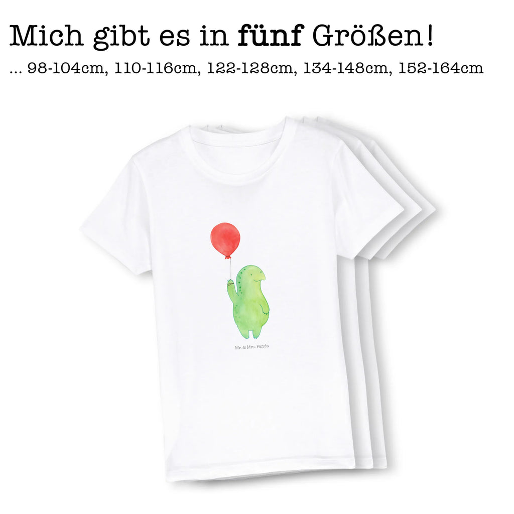 Organic Kinder T-Shirt Schildkröte Luftballon Kinder T-Shirt, Kinder T-Shirt Jungen, Kinder T-Shirt Mädchen, Schildkröte, Schildkröten, Motivationsspruch, Motivation, Mutausbruch
