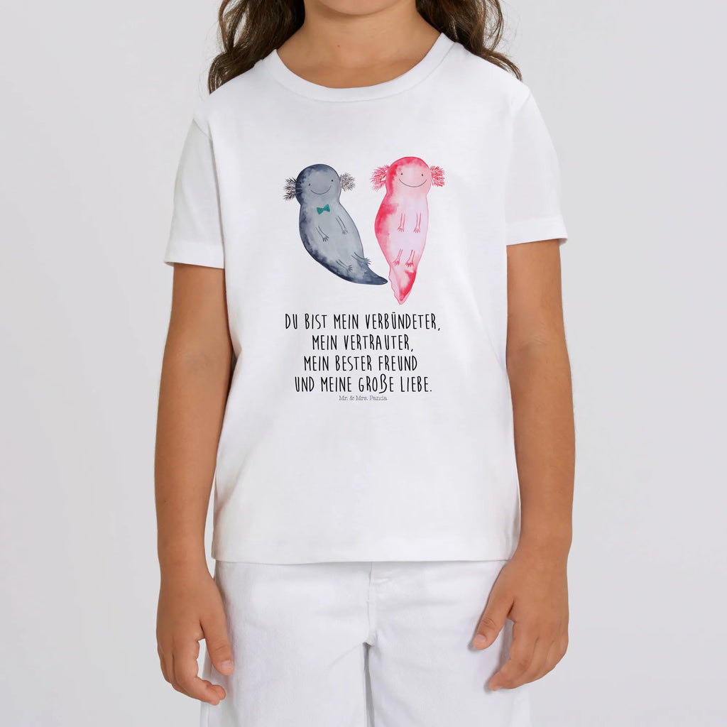Organic Kids T-Shirt axolotl Girlfriend Kinder T-Shirt Mädchen, Kinder T-Shirt Jungen, Kinder T-Shirt, Axolotl, Molch, Verlobter, Lurche, Jahrestag, Große Liebe, Liebesbeweis, Freund, Liebe, Valentinstag, Axolot, Schwanzlurch, Ehemann, Lurch