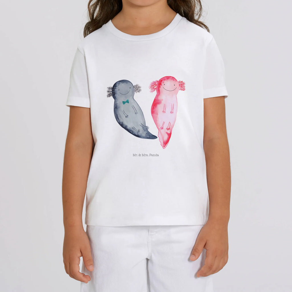 Organic Kids T-Shirt axolotl Girlfriend Kinder T-Shirt Mädchen, Kinder T-Shirt Jungen, Kinder T-Shirt, Axolotl, Molch, Verlobter, Lurche, Jahrestag, Große Liebe, Liebesbeweis, Freund, Liebe, Valentinstag, Axolot, Schwanzlurch, Ehemann, Lurch