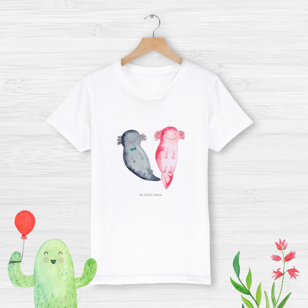 Organic Kids T-Shirt axolotl Girlfriend Kinder T-Shirt Mädchen, Kinder T-Shirt Jungen, Kinder T-Shirt, Axolotl, Molch, Verlobter, Lurche, Jahrestag, Große Liebe, Liebesbeweis, Freund, Liebe, Valentinstag, Axolot, Schwanzlurch, Ehemann, Lurch