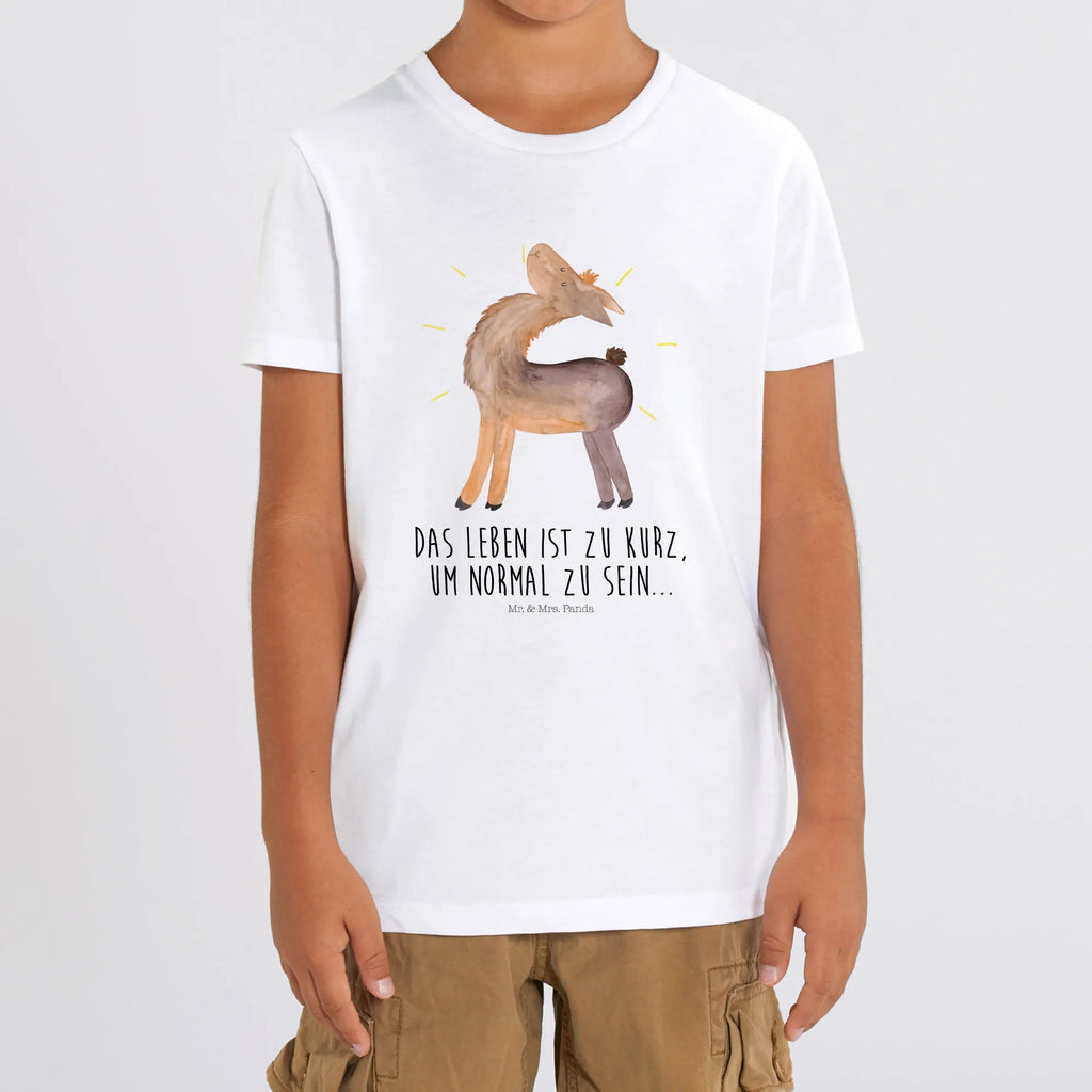 Organic Kinder T-Shirt Lama stolz Kinder T-Shirt, Kinder T-Shirt Jungen, Kinder T-Shirt Mädchen, Alpaka, Lama, Außenseiter, stolz, Lamas, Kumpel, Hippie, beste Freundin, Anders, Freundin, Familie, Freundinnen, Family, Neustart