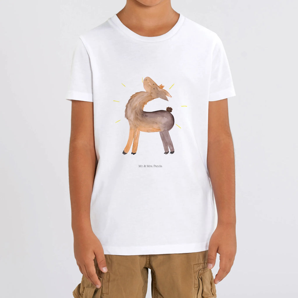 Organic Kinder T-Shirt Lama stolz Kinder T-Shirt, Kinder T-Shirt Jungen, Kinder T-Shirt Mädchen, Alpaka, Lama, Außenseiter, stolz, Lamas, Kumpel, Hippie, beste Freundin, Anders, Freundin, Familie, Freundinnen, Family, Neustart