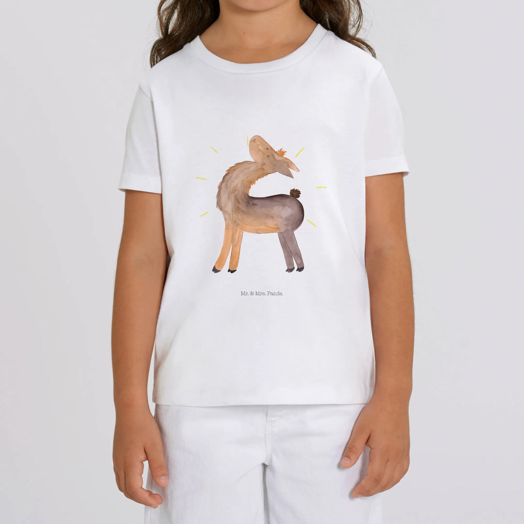 Organic Kinder T-Shirt Lama stolz Kinder T-Shirt, Kinder T-Shirt Jungen, Kinder T-Shirt Mädchen, Alpaka, Lama, Außenseiter, stolz, Lamas, Kumpel, Hippie, beste Freundin, Anders, Freundin, Familie, Freundinnen, Family, Neustart