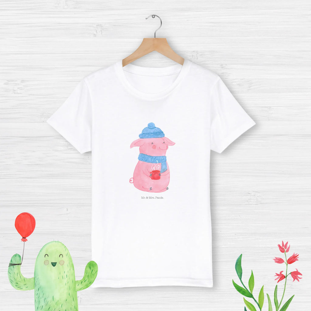 Organic Kinder T-Shirt Glühschwein Kinder T-Shirt, Kinder T-Shirt Jungen, Kinder T-Shirt Mädchen, Heiligabend, Advent, Nikolaus, Weihnachtsdeko, Winter, Weihnachten, Wintermotiv, Glühwein, Punsch, Weihnachtsmarkt, Glühschwein