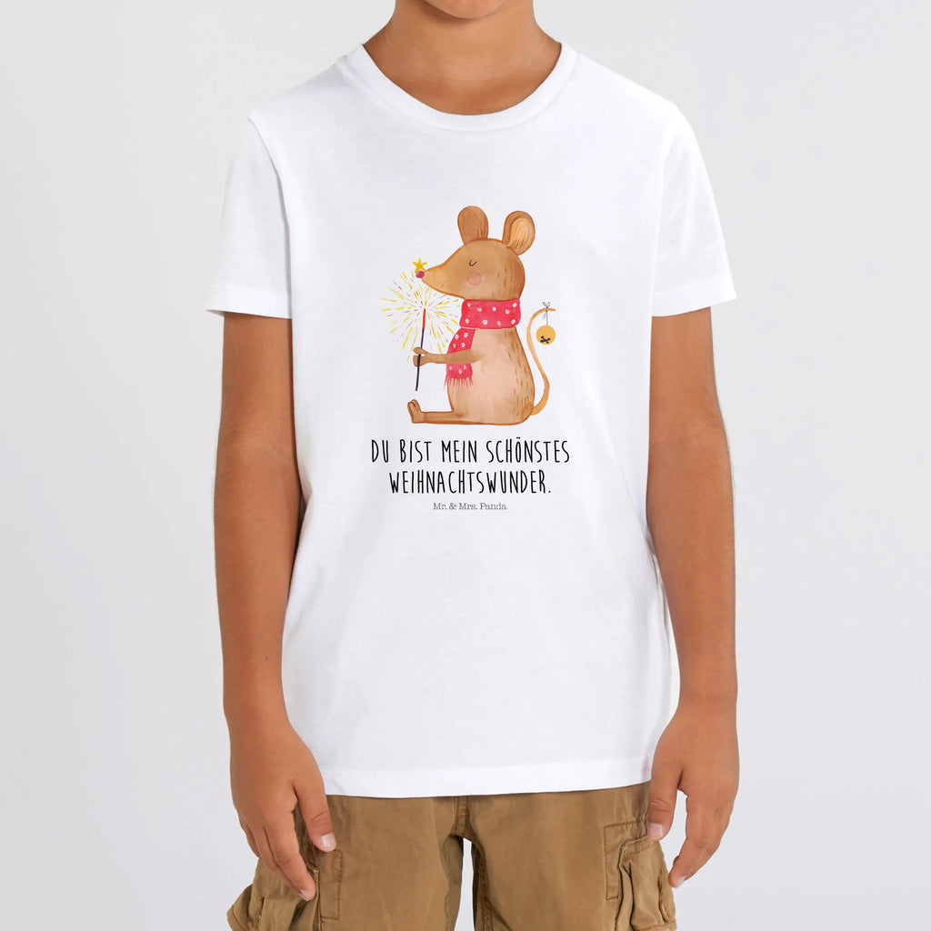Organic Kids T-Shirt Mouse Christmas Kinder T-Shirt Mädchen, Kinder T-Shirt Jungen, Kinder T-Shirt, Heiligabend, Advent, Nikolaus, Weihnachtsdeko, Winter, Weihnachten, Wintermotiv, Mäuschen, Weihnachtsmotiv, Weihnachtsgruß, Weihnachtswunder, Maus, Frohe Weihnachten