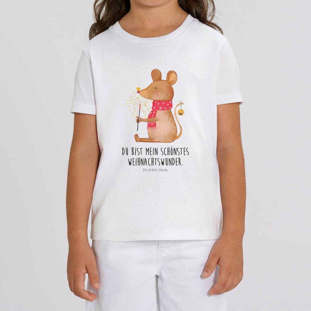 Organic Kids T-Shirt Mouse Christmas Kinder T-Shirt Mädchen, Kinder T-Shirt Jungen, Kinder T-Shirt, Heiligabend, Advent, Nikolaus, Weihnachtsdeko, Winter, Weihnachten, Wintermotiv, Mäuschen, Weihnachtsmotiv, Weihnachtsgruß, Weihnachtswunder, Maus, Frohe Weihnachten