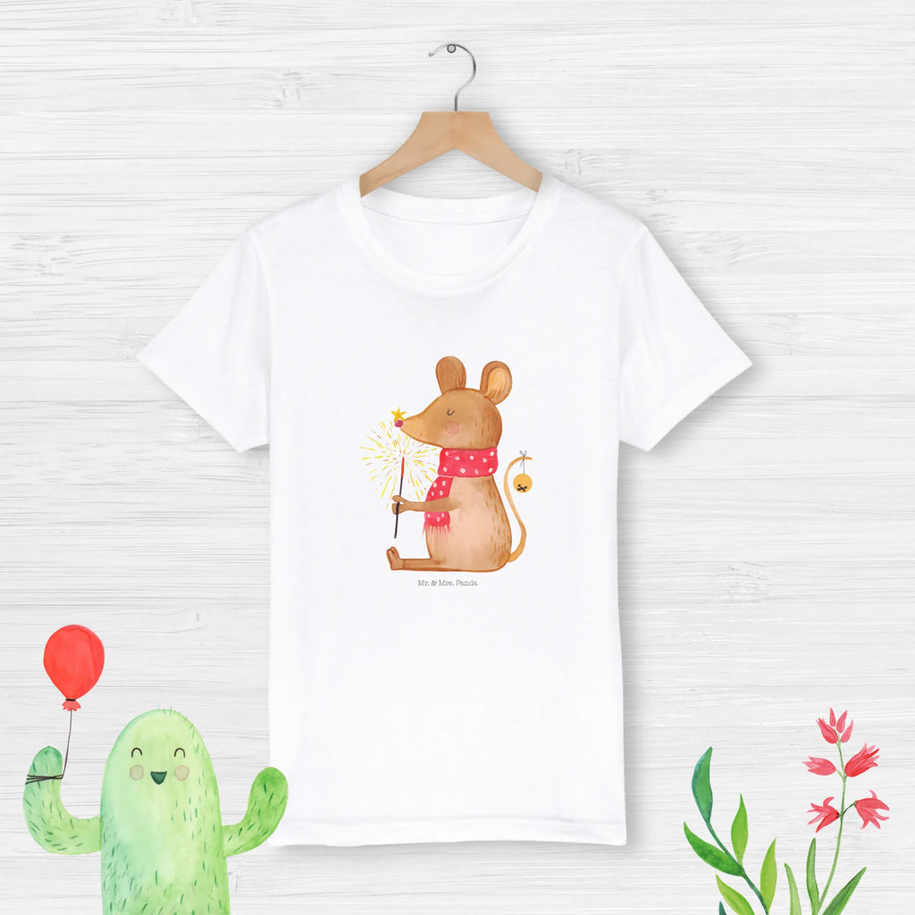 Organic Kids T-Shirt Mouse Christmas Kinder T-Shirt Mädchen, Kinder T-Shirt Jungen, Kinder T-Shirt, Heiligabend, Advent, Nikolaus, Weihnachtsdeko, Winter, Weihnachten, Wintermotiv, Mäuschen, Weihnachtsmotiv, Weihnachtsgruß, Weihnachtswunder, Maus, Frohe Weihnachten