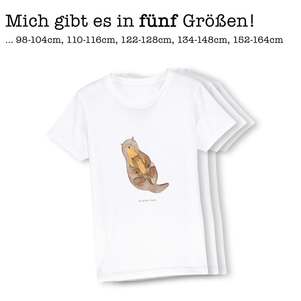 Organic Kinder T-Shirt Otter Kind Kinder T-Shirt Mädchen, Kinder T-Shirt Jungen, Kinder T-Shirt, Otter, Seeotter, Fischotter, Otter Seeotter See Otter