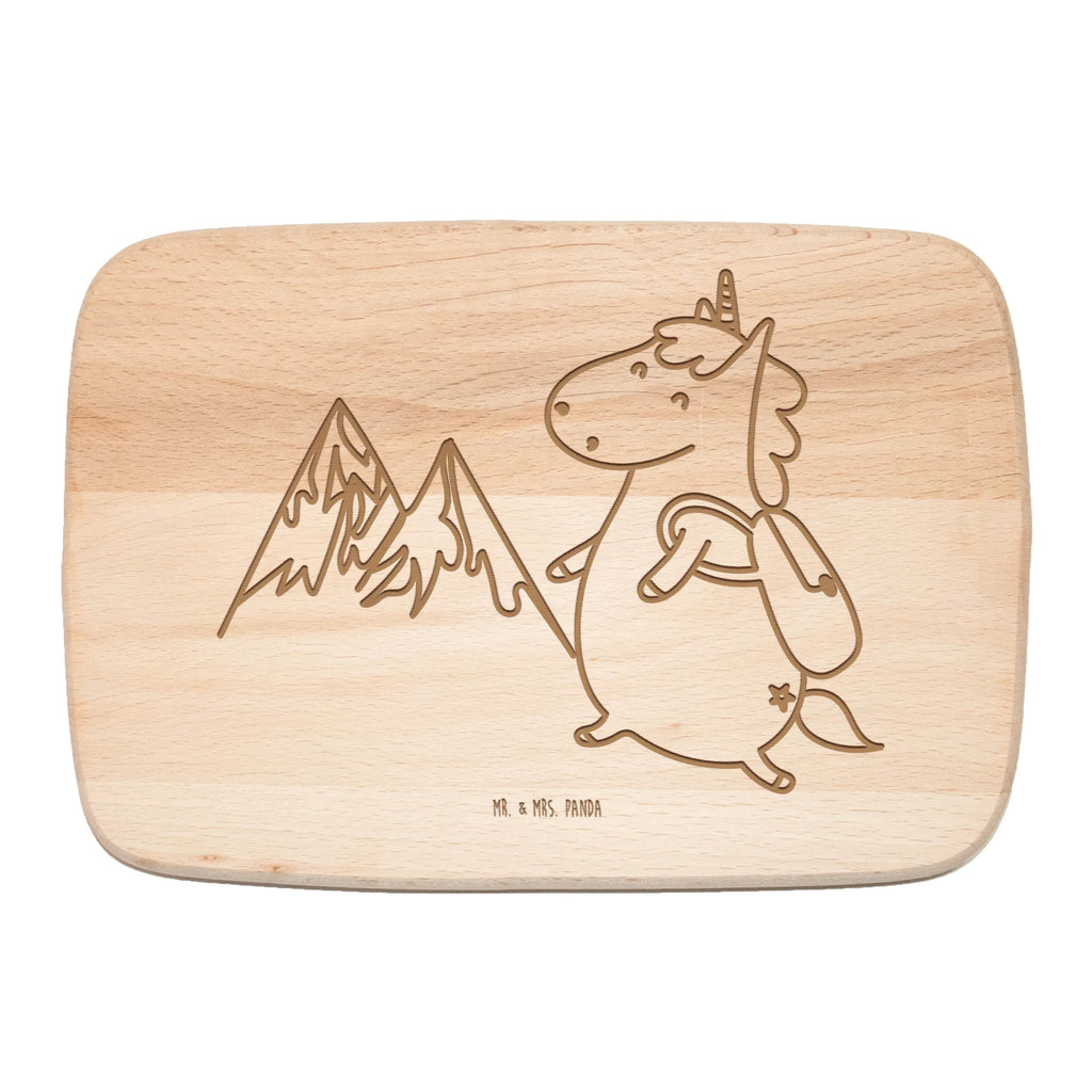 Frühstücksbrett Einhorn Bergsteiger Schneidebrett, Frühstücksbrettchen, Frühstücksbrett, Schneidebrett Holz, Küchenbrett, Holzbrett, Einhorn, Einhörner, Einhorn Deko, Unicorn, Weltreise, Abenteurer, Urlaub, Reisen, Entdecker, Berge, Weltenbummler, Abenteuer, Bergsteiger