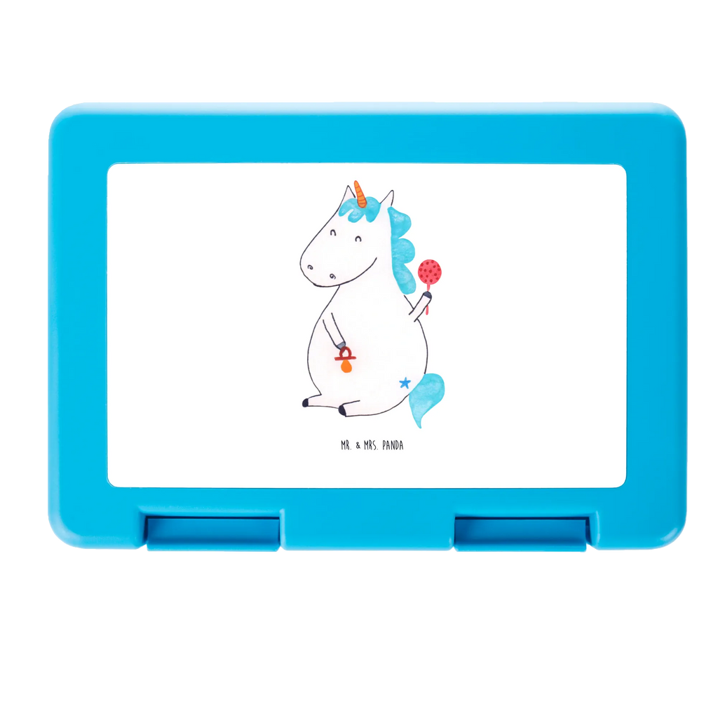 Pudełko na kanapki jednorożec Dziecko Brotbox, Snackbox, Lunch box, Butterbrotdose, Brotzeitbox, Einhorn, Einhörner, Einhorn Deko, Unicorn, Mutter, Geburt, Geburtstag, erstes Kind, Baby, Babyglück, Nachwuchs, Eltern, Party, Kind, Schnuller