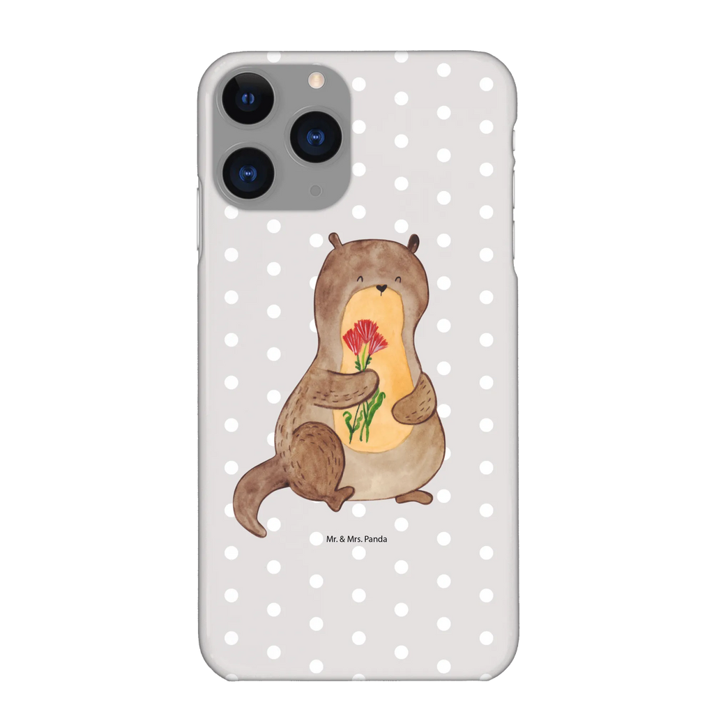 Handyhülle Otter Blumenstrauß Iphone X, Handy Case, Handycover, Iphone 10, Handyhülle, Cover, Hülle, Handy, Otter, Seeotter, Fischotter, Otter Seeotter See Otter