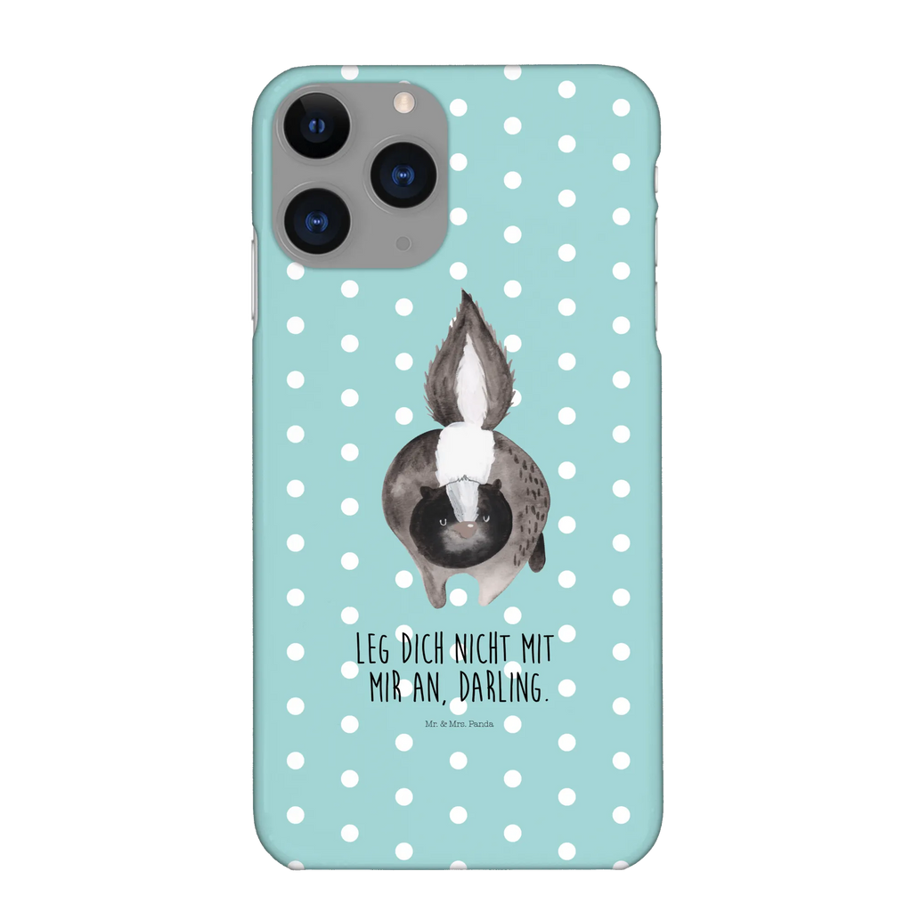 Etui na iPhone 10 skunks atak Handyhülle, Handy, Cover, Handycover, Iphone X, Handy Case, Iphone 10, Hülle, Skunk, Stinktier, Stinker, Drohung, wütend, Stinki, Wildtier, Raubtier