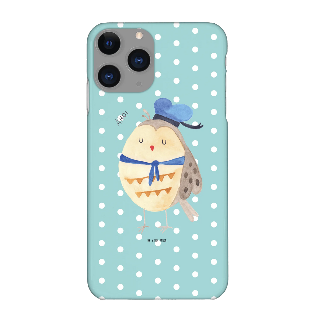 Phone case Owl sailor Iphone 10, mobile phone case, case, mobile cover, Iphone X, cover, mobile phone, owl, forest animal, bird, nocturnal, gift ideas, birthday present, illustrated, funny, romantic gift, owl decor, Pun funny, Owl decoration, Home port, Mariner, Owl saying, Marriage, Owl, Girlfriend, Wedding anniversary gift, Sailor