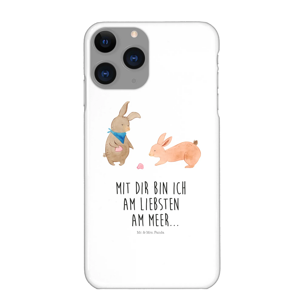 Phone case Bunnies with seashell Handycover, Handy Case, Handyhülle, Cover, Handy, Iphone 10, Hülle, Iphone X, Bruder, Opa, Familie, Muttertag, Oma, Vatertag, Mama, Schwester, Papa, Muscheln, Beste Freundin, BFF, Best Friends, Hasen, Meer, Freundin, Muscheln Sammeln, Freundinnen