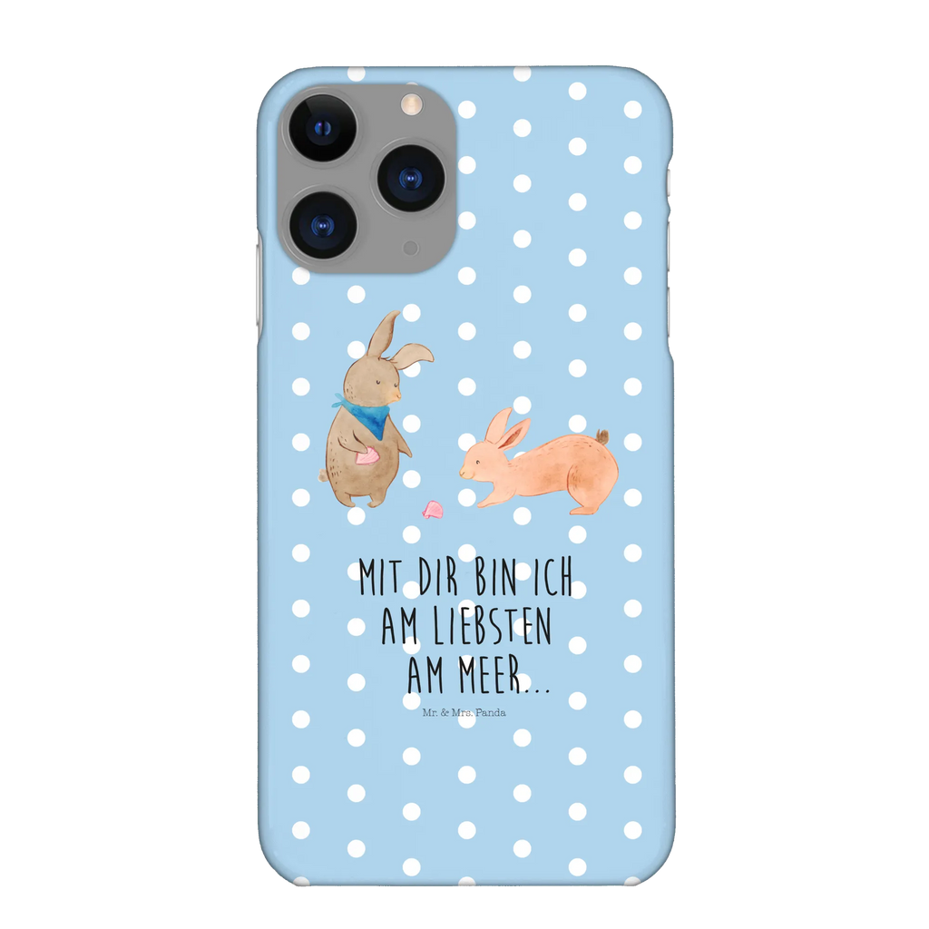 Phone case Bunnies with seashell Handycover, Handy Case, Handyhülle, Cover, Handy, Iphone 10, Hülle, Iphone X, Bruder, Opa, Familie, Muttertag, Oma, Vatertag, Mama, Schwester, Papa, Muscheln, Beste Freundin, BFF, Best Friends, Hasen, Meer, Freundin, Muscheln Sammeln, Freundinnen