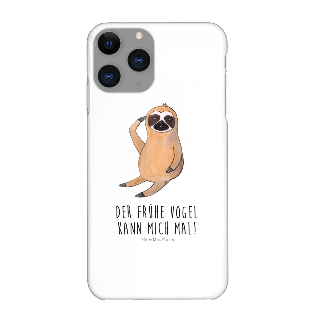 Phone case sloth Bird Iphone 10, mobile cover, mobile phone, cover, Iphone X, mobile phone case, case, Sloth, sloth, trend animal, early riser, lazy, early bird, favourite animal, morning grumbler, the early bird