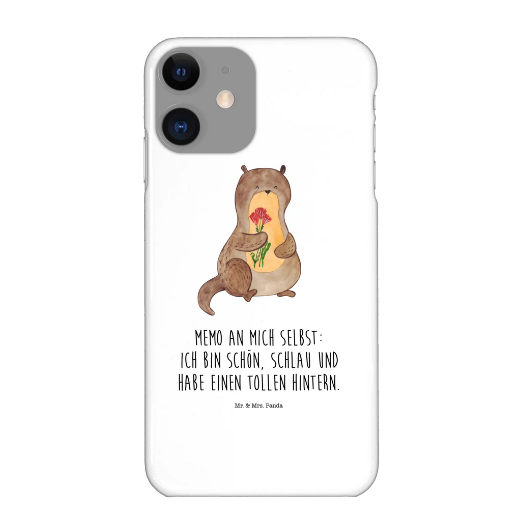Handyhülle Otter Blumenstrauß Iphone X, Handy Case, Handycover, Iphone 10, Handyhülle, Cover, Hülle, Handy, Otter, Seeotter, Fischotter, Otter Seeotter See Otter