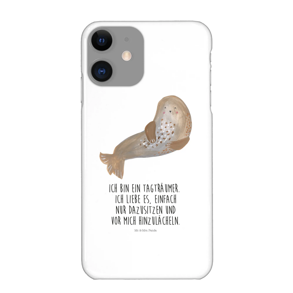 Phone case seal Laugh mobile cover, Iphone 10, Iphone X, case, mobile phone, cover, mobile phone case, small animals, cute, funny, cute animal motives, hand drawn, small world, funny sayings, good mood, happy, gifts, gift ideas, special gifts, animal lover, card, Seals, Baltic Sea, North Sea, Sea animal, Beach, Seal