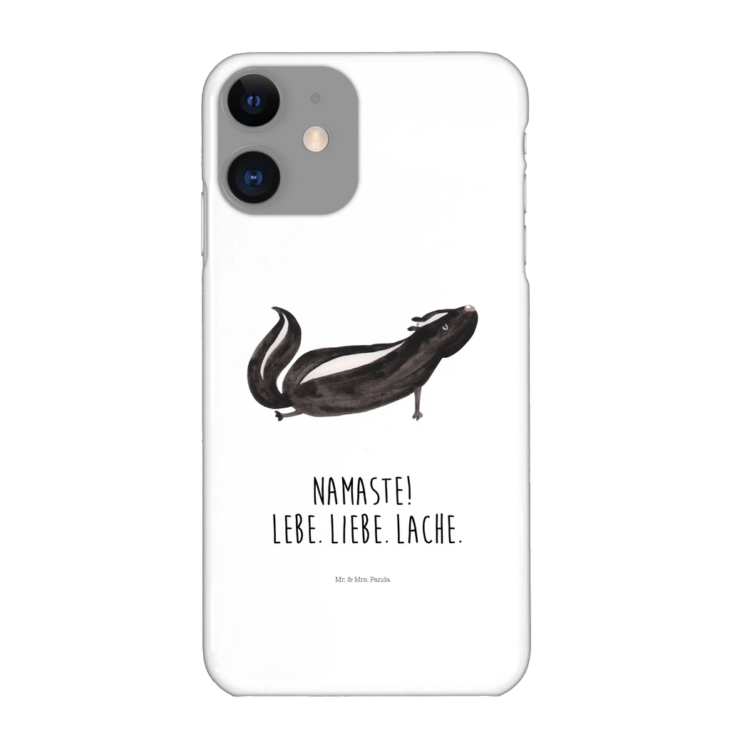 Etui na iPhone 10 skunks Joga Hülle, Handyhülle, Iphone X, Cover, Handy Case, Handycover, Handy, Iphone 10, Skunk, Stinktier, Liebe, Stinki, Wildtier, Lebe, Yoga, Lache, Raubtier, Namaste, Stinker