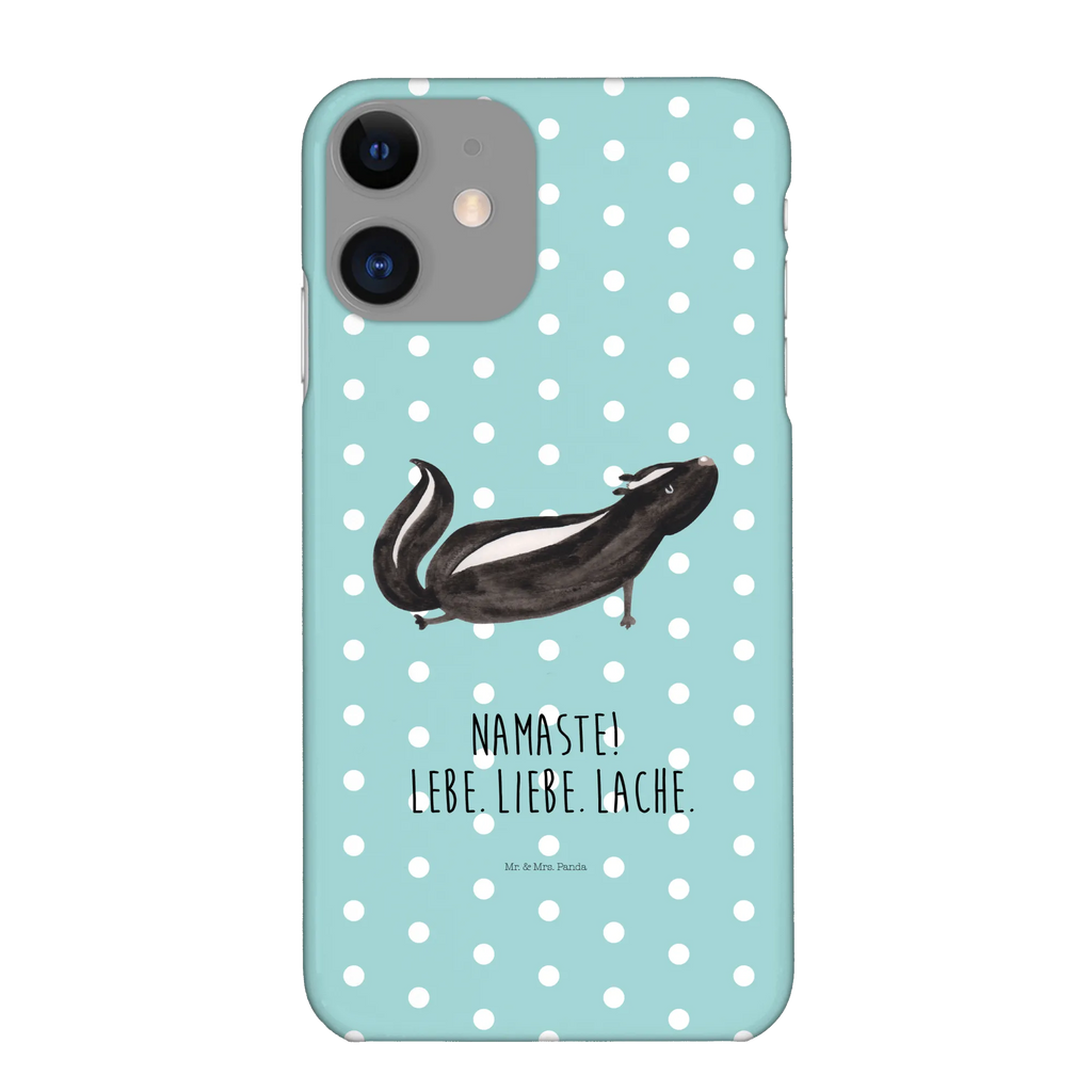 Etui na iPhone 10 skunks Joga Hülle, Handyhülle, Iphone X, Cover, Handy Case, Handycover, Handy, Iphone 10, Skunk, Stinktier, Liebe, Stinki, Wildtier, Lebe, Yoga, Lache, Raubtier, Namaste, Stinker