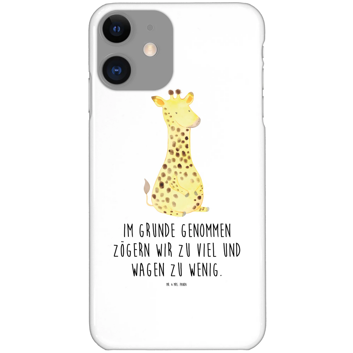 Phone case giraffe Satisfied