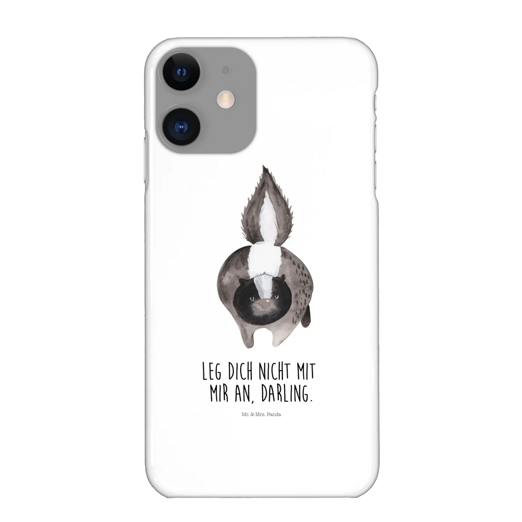Etui na iPhone 10 skunks atak Handyhülle, Handy, Cover, Handycover, Iphone X, Handy Case, Iphone 10, Hülle, Skunk, Stinktier, Stinker, Drohung, wütend, Stinki, Wildtier, Raubtier