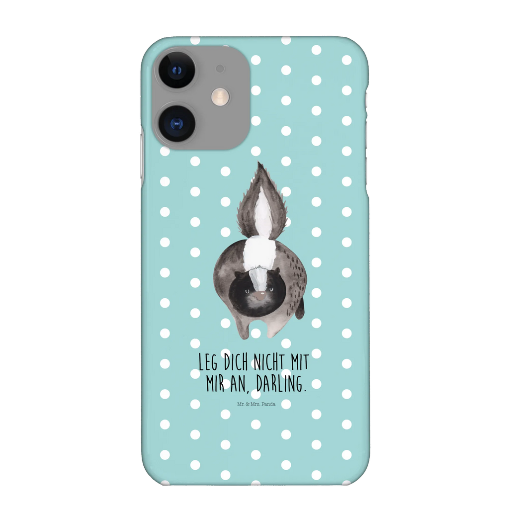 Etui na iPhone 10 skunks atak Handyhülle, Handy, Cover, Handycover, Iphone X, Handy Case, Iphone 10, Hülle, Skunk, Stinktier, Stinker, Drohung, wütend, Stinki, Wildtier, Raubtier