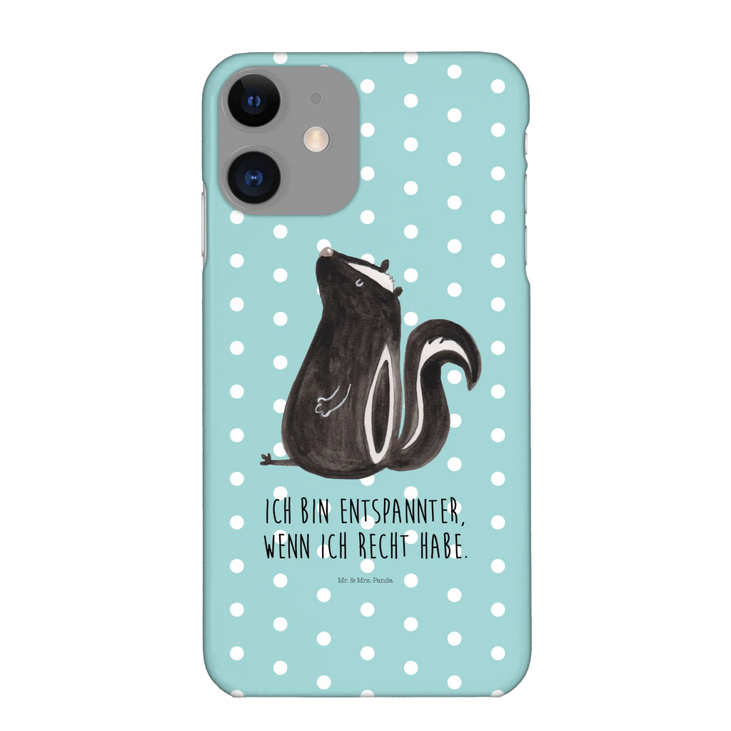 Phone case skunk Sit Handycover, Handyhülle, Iphone 10, Handy, Hülle, Cover, Handy Case, Iphone X, Skunk, Stinktier, Wildtier, Spruch, Raubtier, Büro, Stinki, Stinker, Recht, Besserwisser