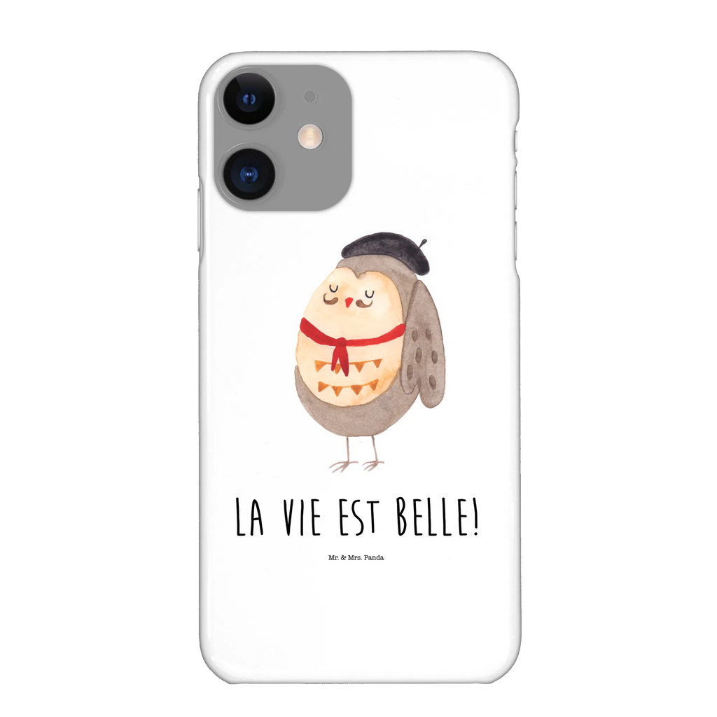 Handyhülle Eule Frankreich Handyhülle, Handy Case, Iphone 10, Hülle, Iphone X, Handycover, Handy, Cover, Eule, Frankreich, Eulen, La Vie Est Belle, Spruch Französisch, Hibou, Spruch schön, Eule Deko, Das Leben Ist schön, Owl