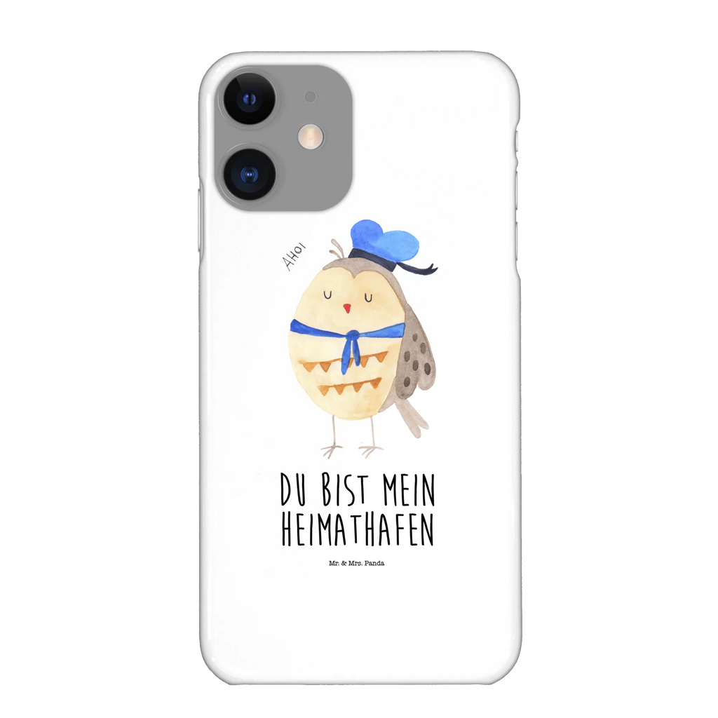 Phone case Owl sailor Iphone 10, mobile phone case, case, mobile cover, Iphone X, cover, mobile phone, owl, forest animal, bird, nocturnal, gift ideas, birthday present, illustrated, funny, romantic gift, owl decor, Pun funny, Owl decoration, Home port, Mariner, Owl saying, Marriage, Owl, Girlfriend, Wedding anniversary gift, Sailor