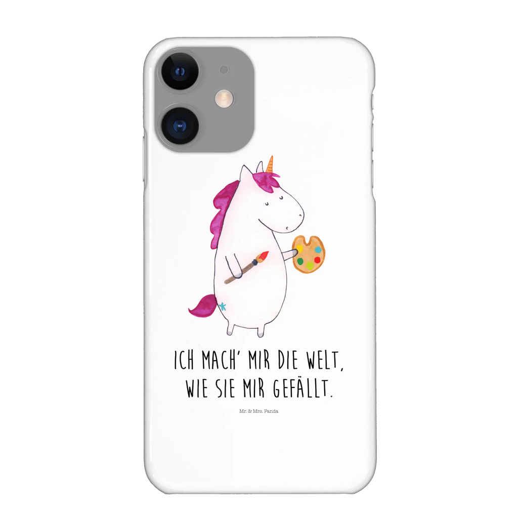 Phone case unicorn Artist Handyhülle, Hülle, Cover, Handy Case, Iphone X, Handycover, Handy, Iphone 10, Unicorn, Einhorn, Einhorn Deko, Einhörner, Maler, Englisch, Farbe, Artist, Zeichnen, Welt, Geschenk, Malen, Stift, Künstler, Pinsel