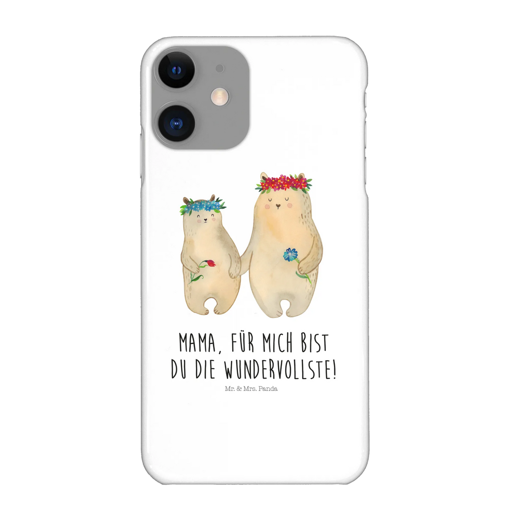 Phone case Bears with flower crown Iphone 10, Handyhülle, Hülle, Iphone X, Cover, Handy Case, Handycover, Handy, Vatertag, Bruder, Schwester, Opa, Familie, Muttertag, Mama, Oma, Papa, Kinder, Beste Mutter, Mami, Lieblingsmama, Tochter, Bär, Geschenk Mama. Muttertag, Weltbeste Mama, Family, Töchter, Bären, Lieblingsmensch, Kind, Mutti, Mutter, Vorbild