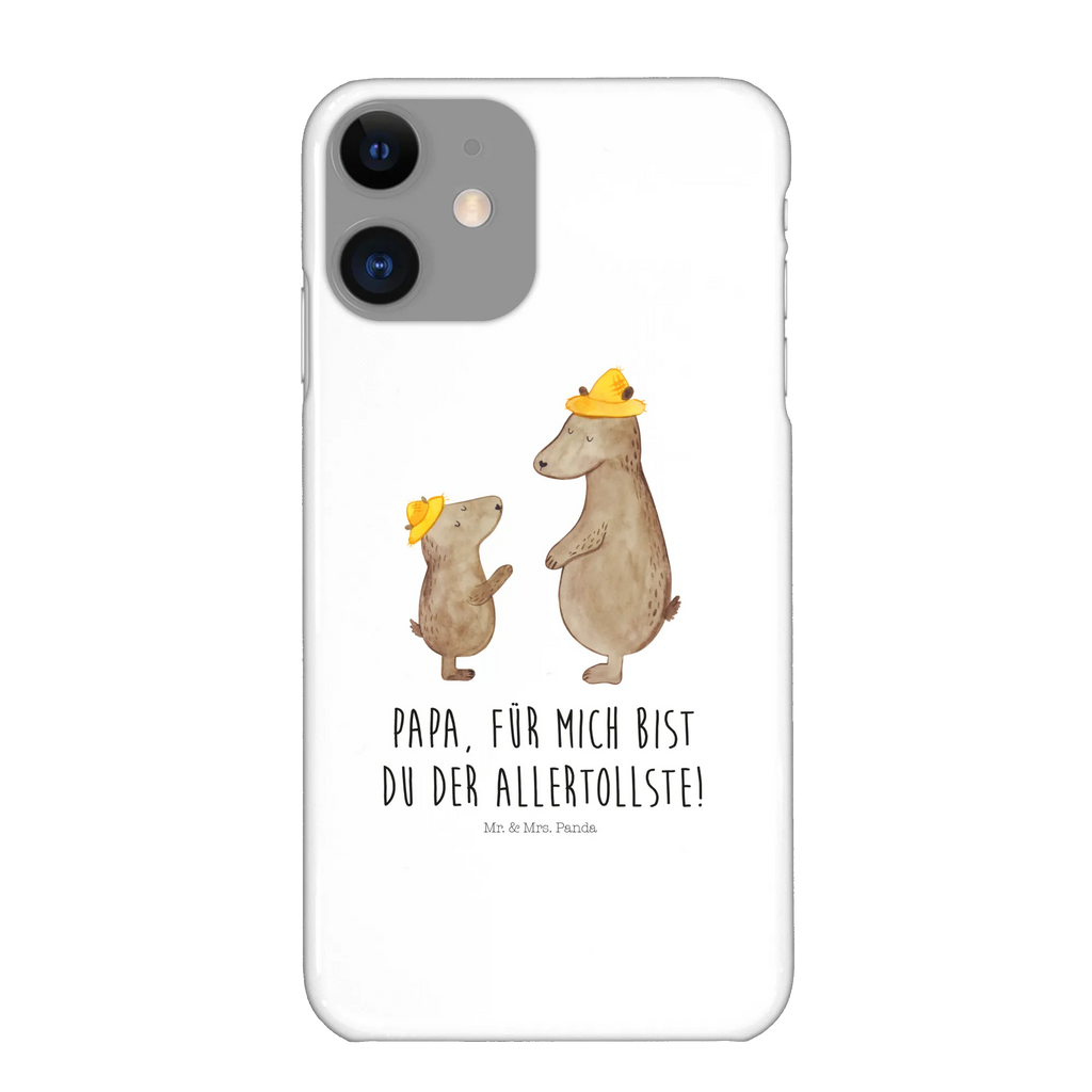 Etui na iPhone 10 Niedźwiedzie z kapeluszami Handy, Handycover, Iphone X, Hülle, Handyhülle, Iphone 10, Cover, Familie, Vatertag, Muttertag, Bruder, Schwester, Mama, Papa, Oma, Opa, Söhne, Bären, Kind, Vorbild, Dad, Bär, Lieblingsmensch, Daddy, Sohn, Vater-Sohn, Paps, Kinder, Family, Vater, Papi