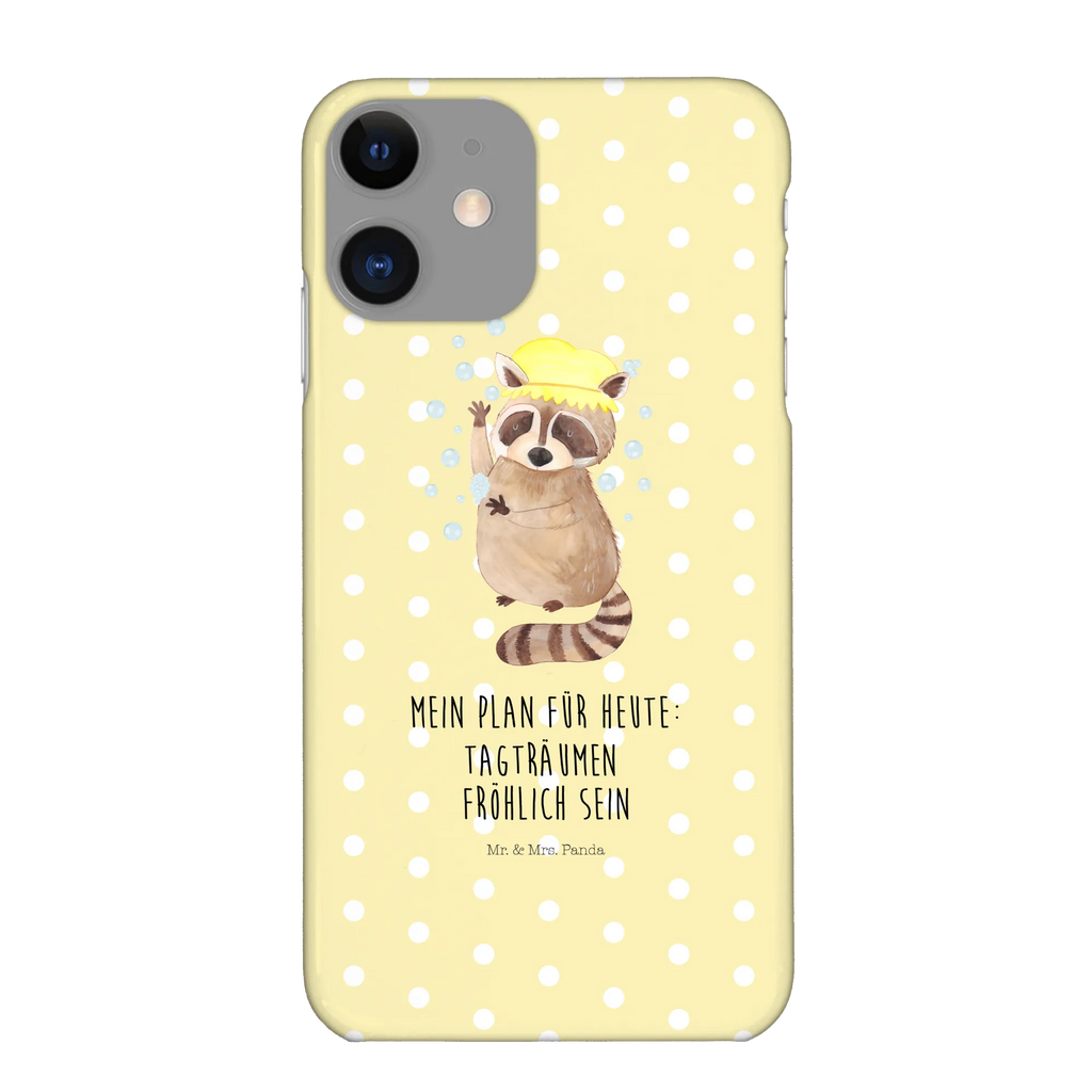 Phone case Raccoon mobile phone, mobile cover, case, mobile phone case, Iphone X, Iphone 10, cover, small animals, cute, funny, cute animal motives, hand drawn, small world, funny sayings, good mood, happy, gifts, gift ideas, special gifts, animal lover, card, plan, raccoon, soap bubbles, wash, daydreaming