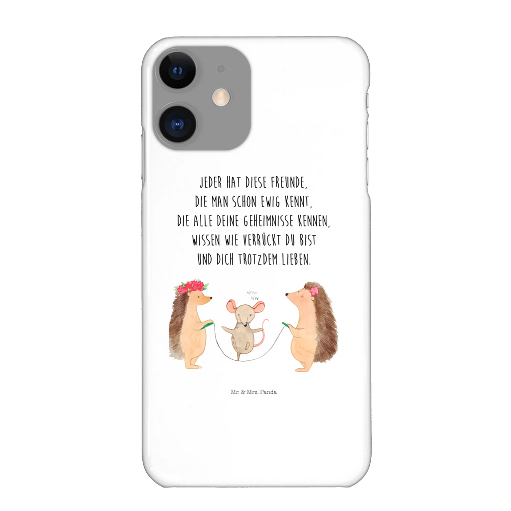 Etui na iPhone 10 jeż Skakanie na skakance Hülle, Iphone X, Handycover, Iphone 10, Handy Case, Handyhülle, Handy, Cover, Lustige Sprüche, Tiermotive, Tiere, Gute Laune, Maus, Kinder, Igel, Seilhüpfen, Kindergarten, Seilspringen