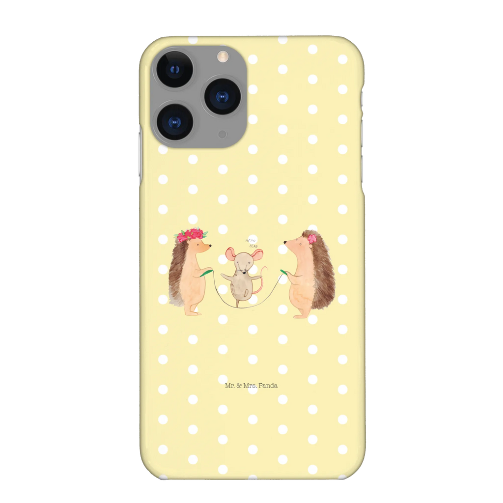 Etui na iPhone 10 jeż Skakanie na skakance Hülle, Iphone X, Handycover, Iphone 10, Handy Case, Handyhülle, Handy, Cover, Lustige Sprüche, Tiermotive, Tiere, Gute Laune, Maus, Kinder, Igel, Seilhüpfen, Kindergarten, Seilspringen