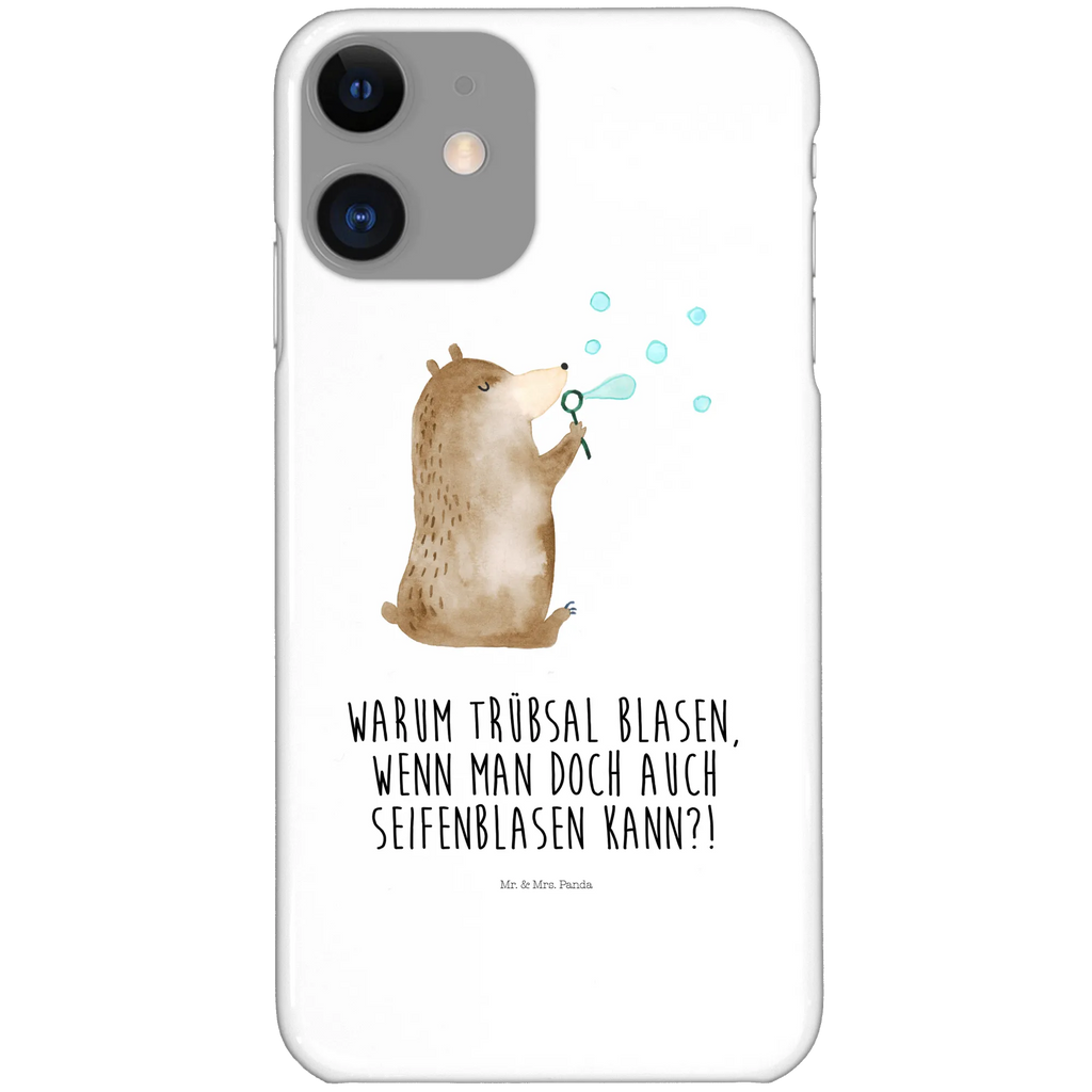 Handyhülle Bär Seifenblasen Handycover, Iphone 10, Handy Case, Handy, Iphone X, Hülle, Handyhülle, Cover, Bär, Teddy, Teddybär, Seifenblasen Bär Lustig Sein Glücklich Traurig Happy