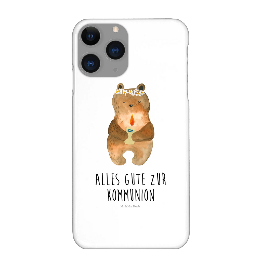 Handyhülle Bär Kommunion Iphone X, Handyhülle, Cover, Iphone 10, Handy, Handycover, Hülle, Handy Case, Bär, Teddy, Teddybär, Gottes Segen, Katholisch, Kommunion, Taufkerze