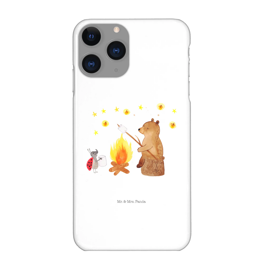 Phone case Bear & Ladybird campfire Iphone X, mobile phone, mobile cover, Iphone 10, cover, mobile phone case, case, bear, teddy, teddy bear, cuddly toy, Campfire