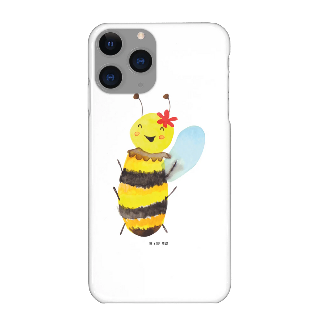 Handyhülle Biene Happy Handycover, Handy, Hülle, Handy Case, Handyhülle, Cover, Samsung Galaxy S8 Plus, Wespe, Hummel, Biene