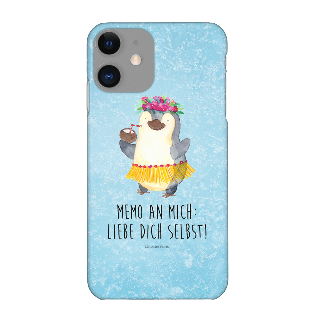 Phone case Penguin coconut mobile phone case, mobile phone, case, Iphone 10, Iphone X, mobile cover, cover, Penguin, North Pole, Winter, Penguins, vacation, coconut, penguins, aloha, Hawaii