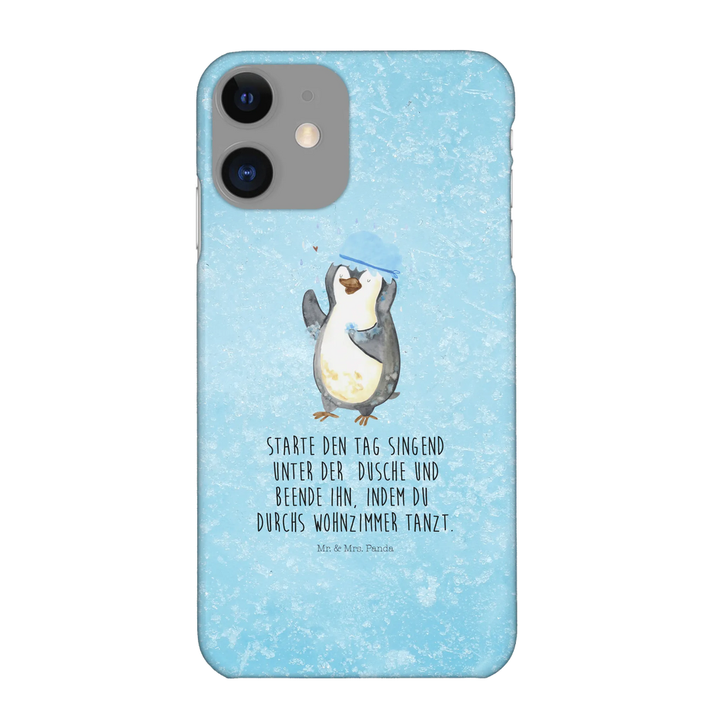 Phone case Penguin have a shower Iphone 10, Cover, Handy, Handyhülle, Hülle, Handycover, Handy Case, Iphone X, Pinguin, Neuanfang, Dusche, Neustart, Motivation, glücklich sein, Duschen, Lebensmotto, Pinguine