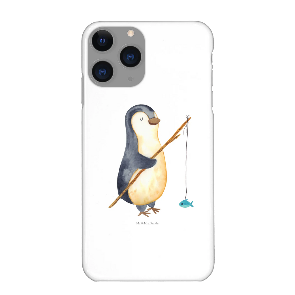 Phone case Penguin angler Iphone 10, mobile cover, mobile phone, mobile phone case, Iphone X, case, cover, Penguin, North Pole, Winter, Penguins, penguin, angler, hobby, planner, new start, gift, penguins, daydreams, daily schedule, vacation, gift idea, friends, fishing, weekend, motivation, plan