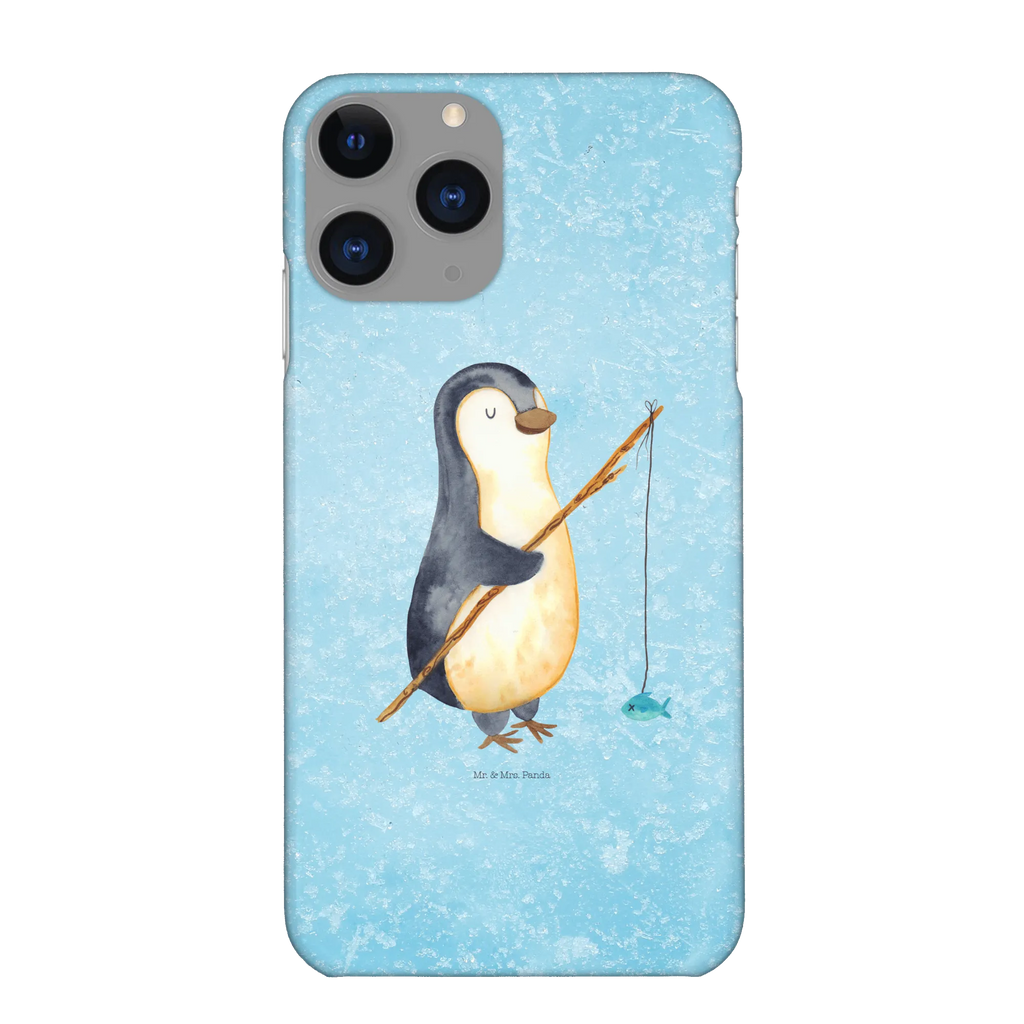 Phone case Penguin angler Iphone 10, mobile cover, mobile phone, mobile phone case, Iphone X, case, cover, Penguin, North Pole, Winter, Penguins, penguin, angler, hobby, planner, new start, gift, penguins, daydreams, daily schedule, vacation, gift idea, friends, fishing, weekend, motivation, plan