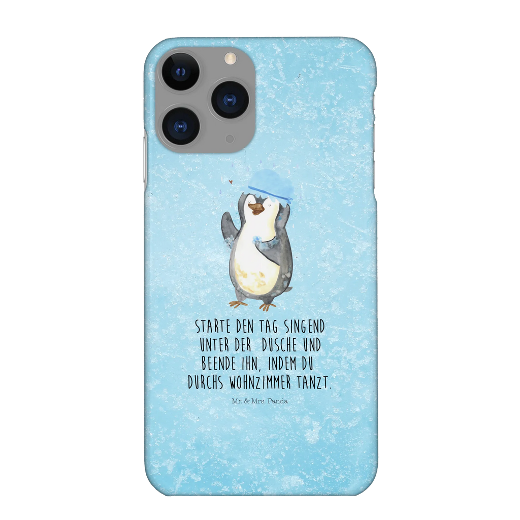 Phone case Penguin have a shower Iphone 10, Cover, Handy, Handyhülle, Hülle, Handycover, Handy Case, Iphone X, Pinguin, Neuanfang, Dusche, Neustart, Motivation, glücklich sein, Duschen, Lebensmotto, Pinguine