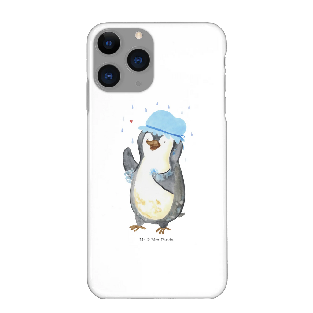 Phone case Penguin have a shower Iphone 10, Cover, Handy, Handyhülle, Hülle, Handycover, Handy Case, Iphone X, Pinguin, Neuanfang, Dusche, Neustart, Motivation, glücklich sein, Duschen, Lebensmotto, Pinguine